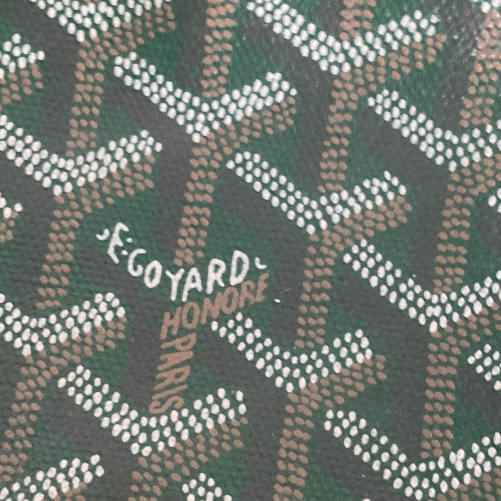 $5340 Goyard Green Dog carrier Bag - Picture 10 of 12